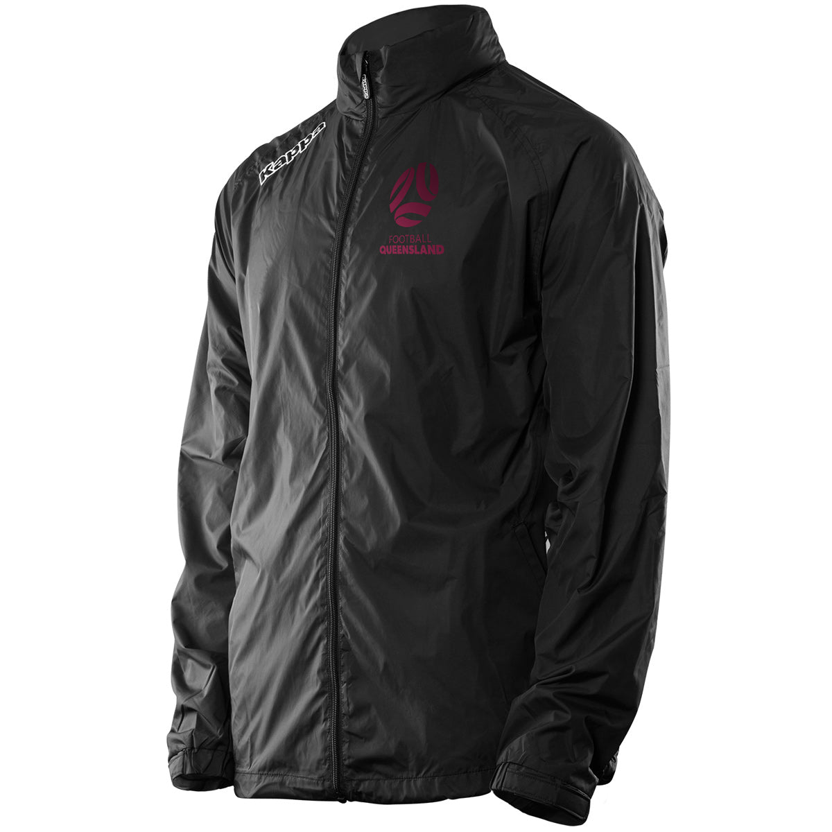 Official Referee Spray Jacket Black Kappa FBQ Referees